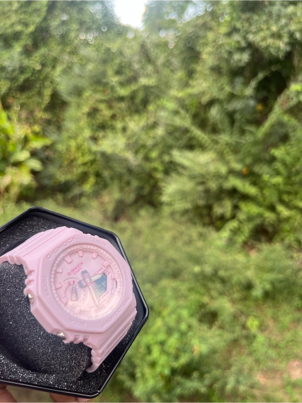 Casio G-Shock Pink Resin Sport Watch